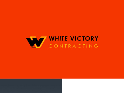 White Victory Logo Design brand identity branding design graphic design logo logo design logo designer post design