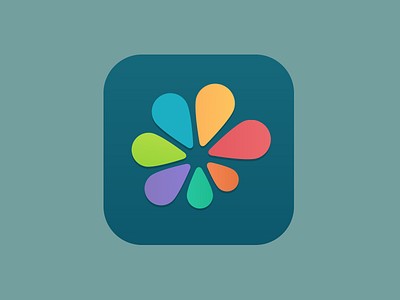 Colorful color icon ios