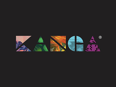 Kanga brand imagery logo type