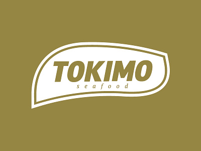 TOKIMO branding identity logo seafood sign