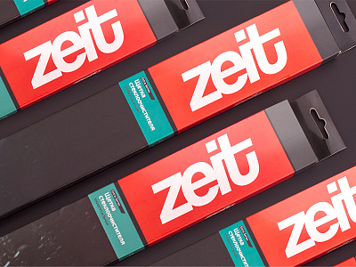 Zeit™ autoparts branding car identity logo packaging sign wiper