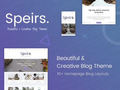 Beautiful blog theme