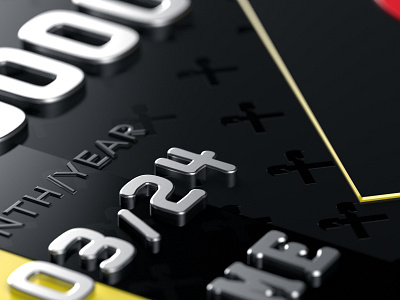 Raiffeisen Cashback Card 3d banking black card card design cinema4d creditcard design glossy octane octanerender ui