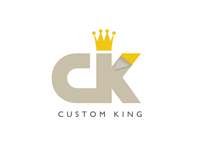 Custom King Logo Concept branding custom graphic design logo logo design