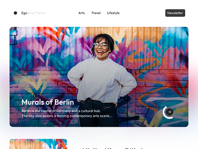 Ego Blog Theme