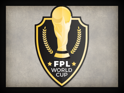FPL World Cup branding logo design qchar design