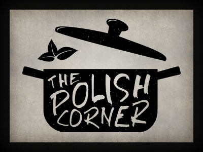 The Polish Corner branding logo logo design qchar design