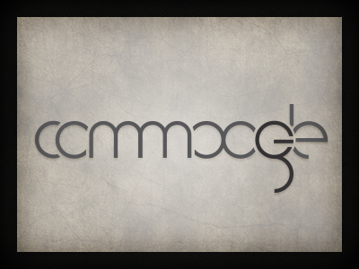 Commoogle branding logo logo design qchar design