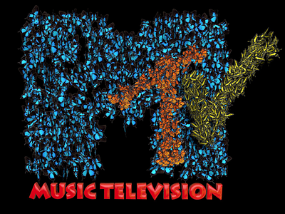 MTV logo logo moton graphics