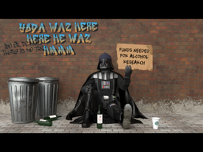 Wino Vader darth vader star wars