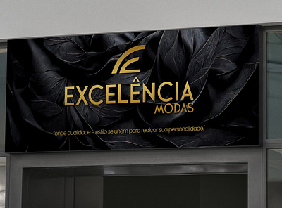EXECÊNCIA MODAS branding design graphic design illustration logo typography ui ux vector