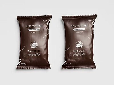 Snack Packaging Mockup