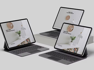 Tablet Pro - Screen Device Mockup adobe photoshop design mock up mockup mockups photoshop psd template