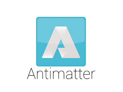 Antimatter Mobile App Icon app brand branding design icon identity logo symbol