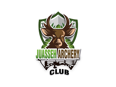Logo Design JUASSEH ARCHERY CLUB brand branding design identity logo