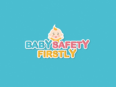 Baby Safety Firrstly Logo brand branding design identity logo