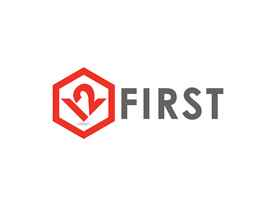12 First Logo brand branding design logo vector