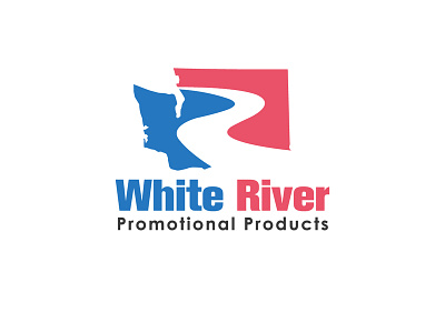 White River Promotional Products brand branding design icon identity logo
