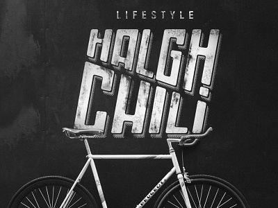 Halgh Chili - Logo black branding dark hard harley davidson identidade visual illustrator lifestyle brand logo rebel vector