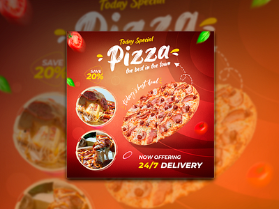 Today's Special Pizza app branding design graphic design illustration logo typography ui ux vector