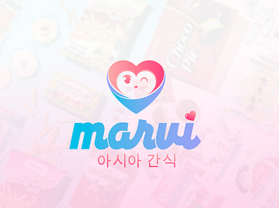 Marvi: Asian Snacks app branding design graphic design illustration logo typography ui ux vector