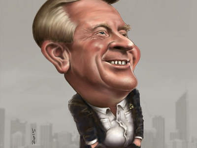 Colin Barnett Caricature