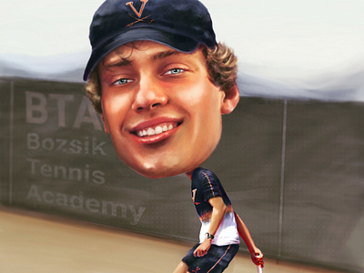 Spencer Bozsik Caricature