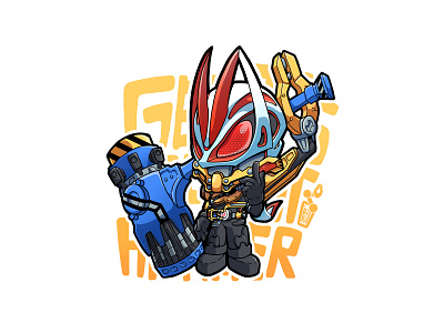 Fanart KAMEN RIDER GEATS POWERED BUILDER FORM | Full Body |