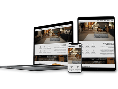 Website for furniture company design web web design website