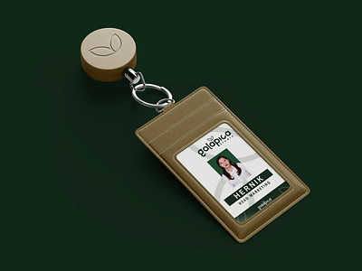 Our ID Card Holder Mockup branding graphic design logo