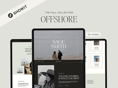 Offshore Showit Template Collection #01