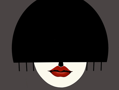 Face girl japan beauty culture in Digital Illustration illustrator tutorials