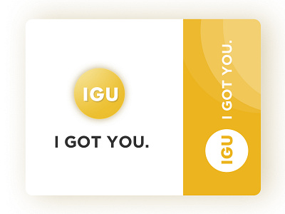 IGU branding cute design icon logo photoshop ps ui vector