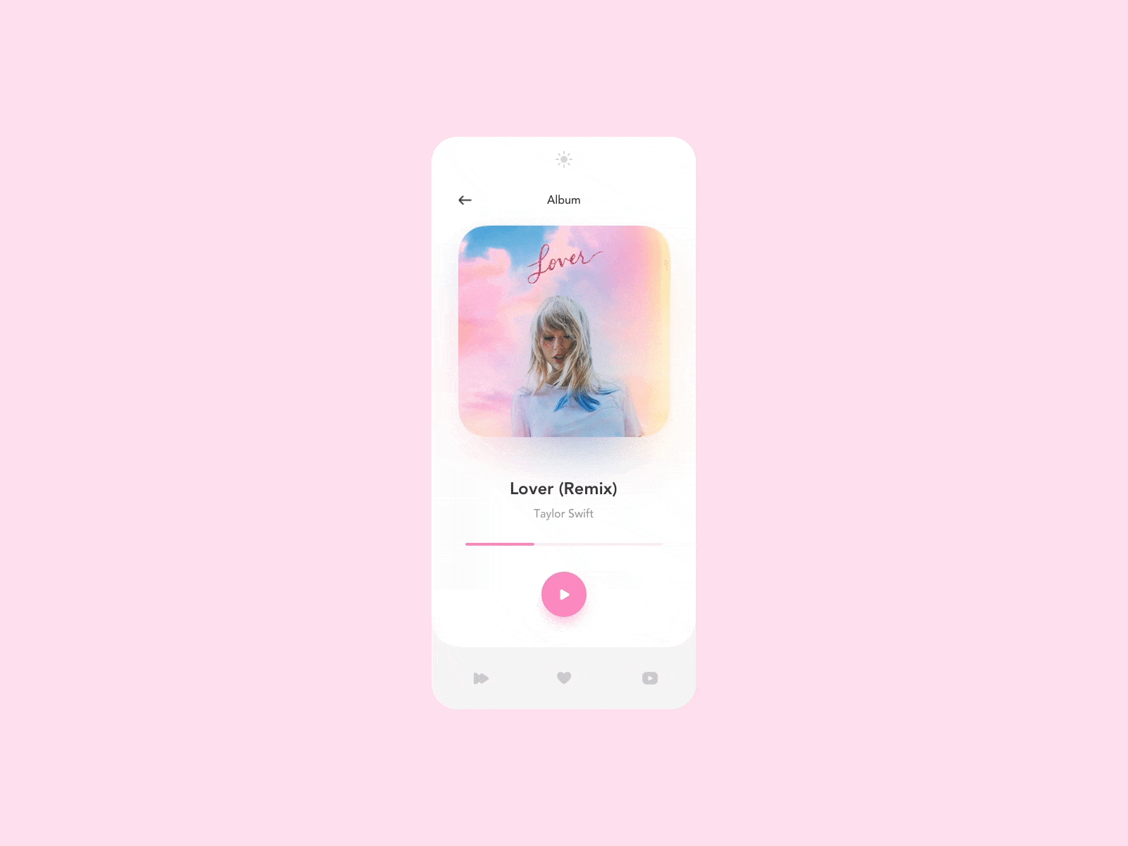 Animation for Music App