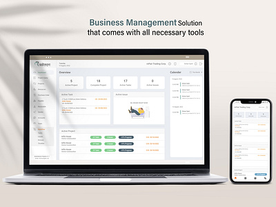 Business Management Solution for All design graphic design mobile app ui ux web application