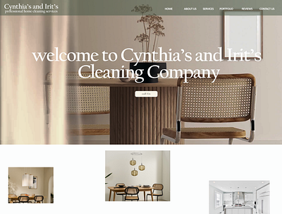 Cleaning services website design + prototyping branding design graphic design illustration logo typography ui ux vector web design