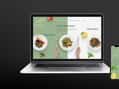 Site design UX/UI, logo, and order menu app for a NY restaurant