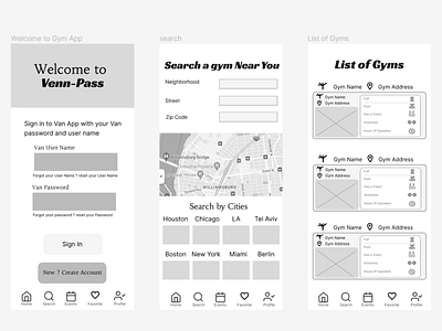 Low Res Prototype Venn-Pass App