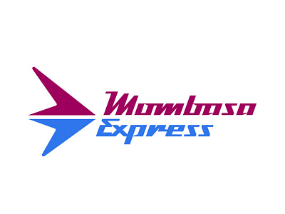 Mombasa Express - Identity Design logo typography