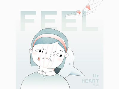 feel your heart illustration