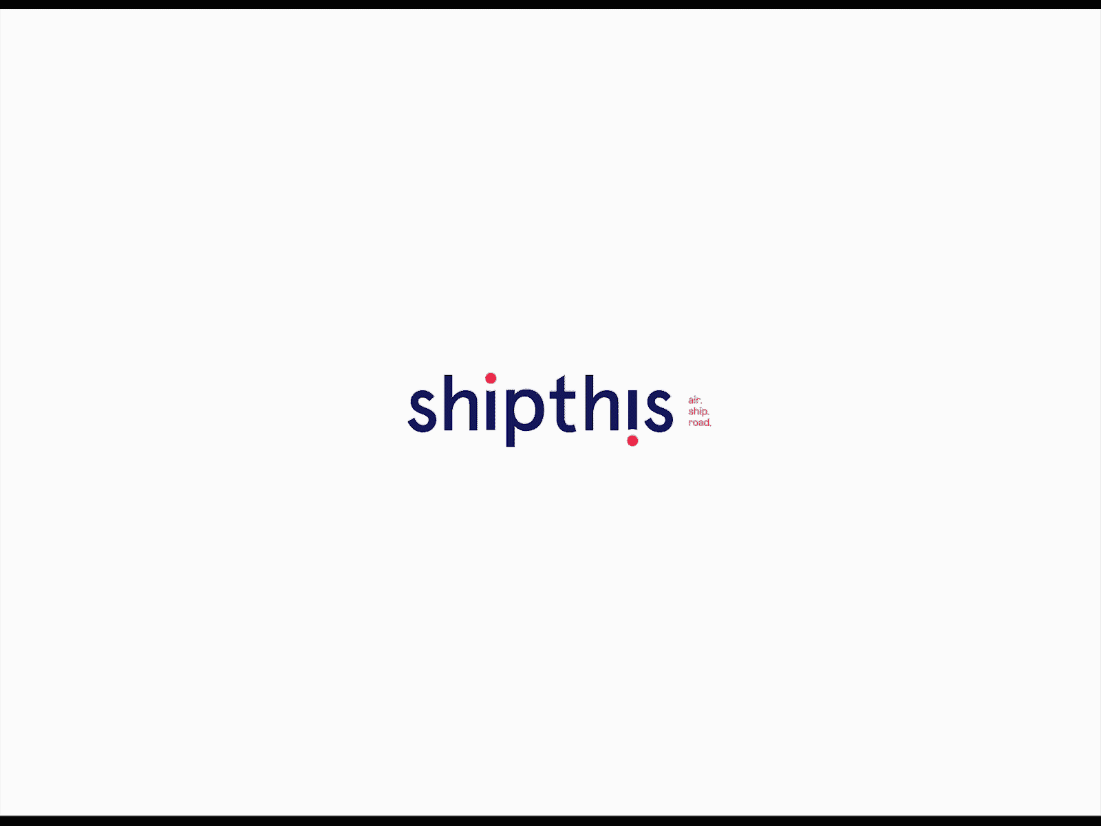 Shipthis - Logo branding design logo typography ui vector web