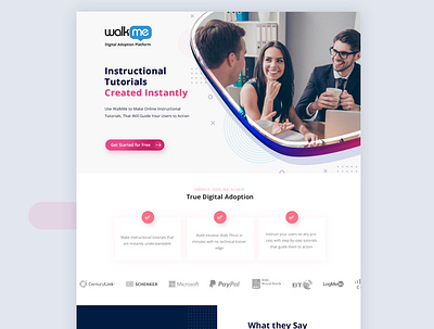 Landing Page - UI UX Design Concept concept design homepagedesign landingpage userexperiencedesign userinterfacedesign website design