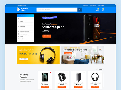 E-Commerce Website Concept