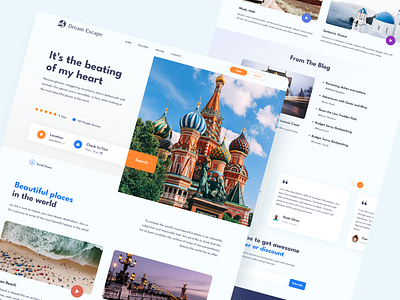 Travel Agency Landing Page