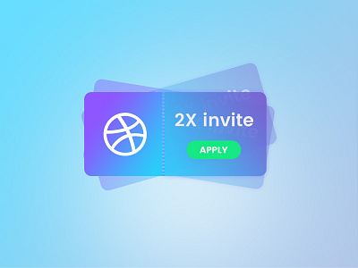 2 Dribbble Invite