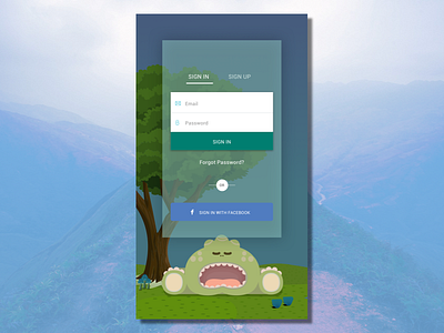 Stegosaurus android app background dinosaur login