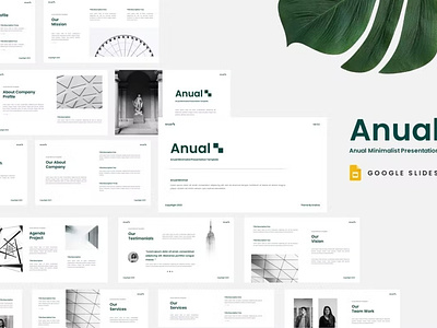 Anual - Minimalist Google Slides Template