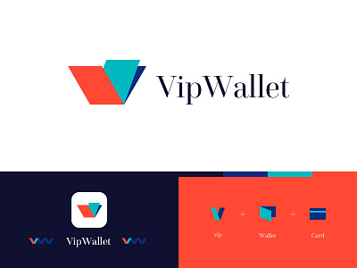 VipWallet-Logo Design