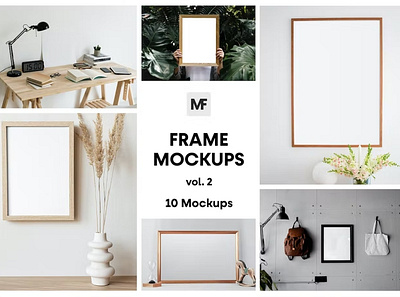 Picture Frame Mockups vol.2 design mockup mockup graphic mockups