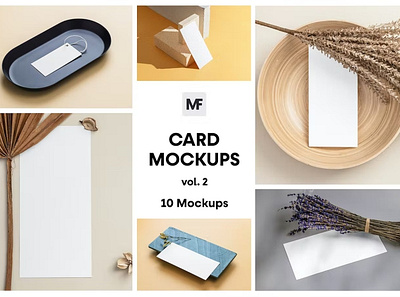 Stationery Business Card Mockups vol.2 design mockup mockup graphic mockups